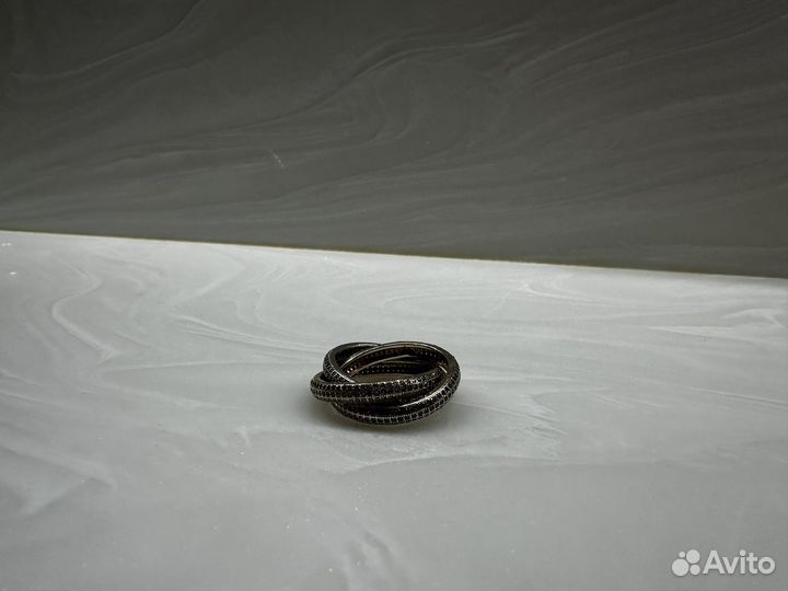 Кольцо Тринити Серебро