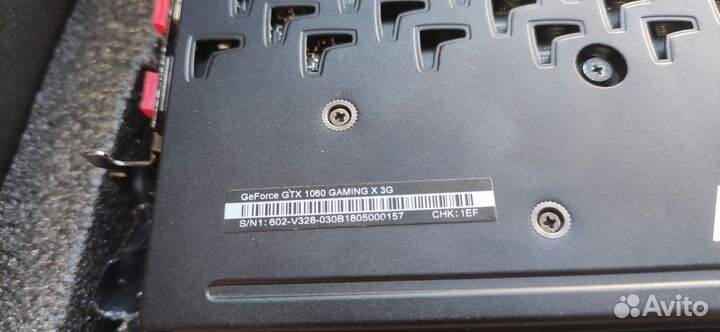 Видеокарта gtx 1060 3gb