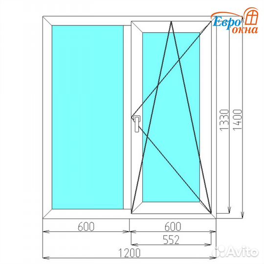 Окна пластиковые не б/у