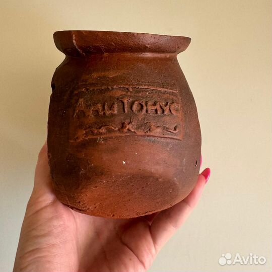 Глиняный горшок для пищевых продуктов 500 мл