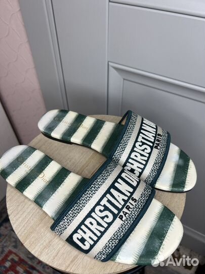Шлёпки Dior