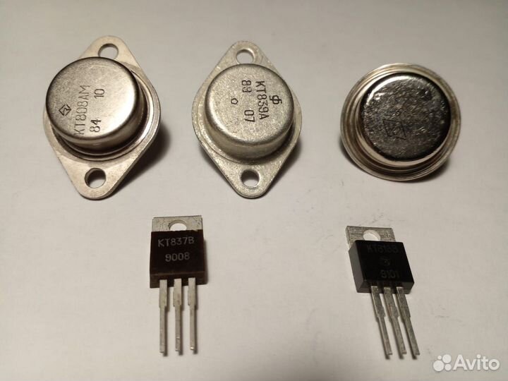 Транзисторы мощные металл. кт(2т)
