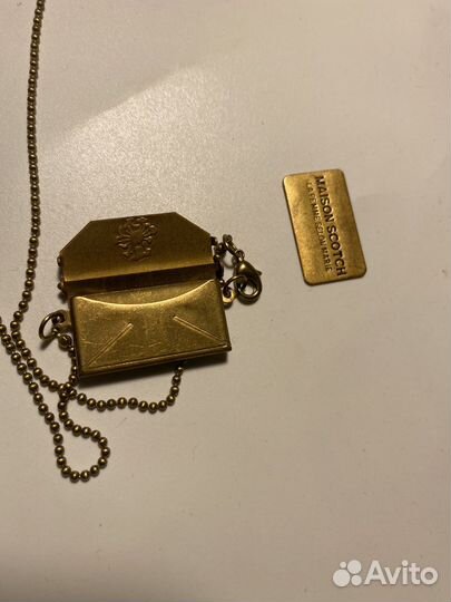 Кулон на цеплчке scotch&soda