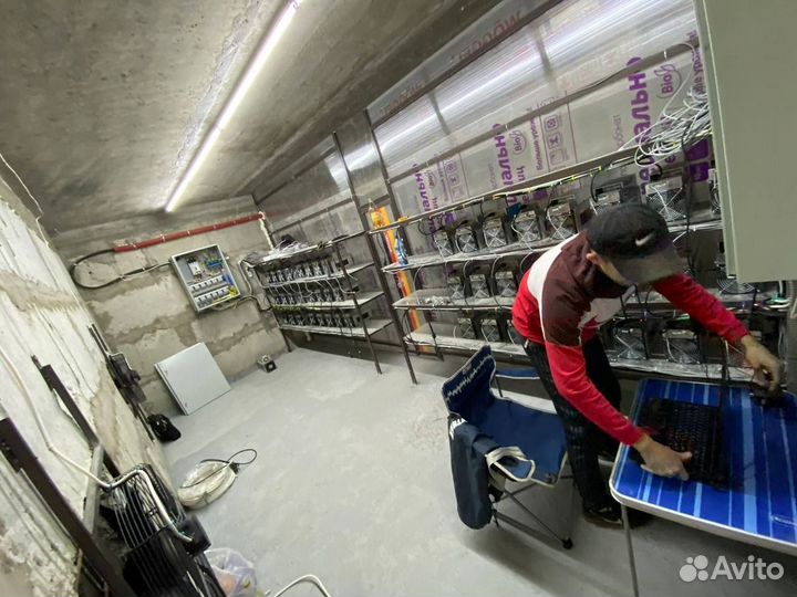 Майнинг ферма в Хакасии с миним в РФ расходом кВт