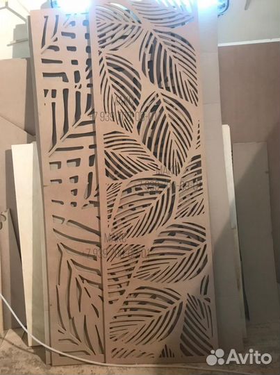 Деревянные перегородки для зонирования