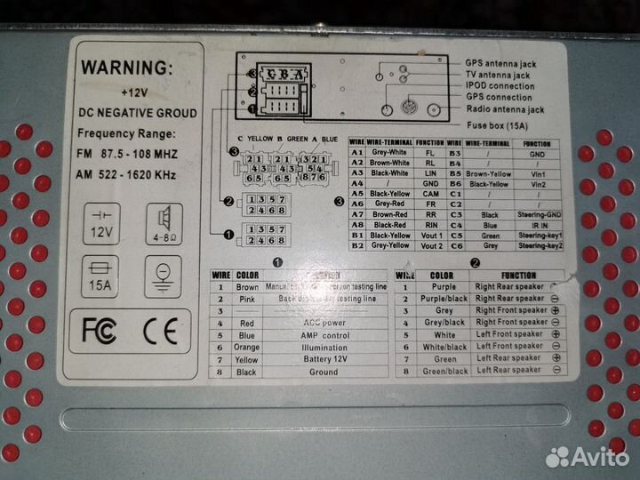 Штатная магнитола на Мицубиси аутлендер Xl