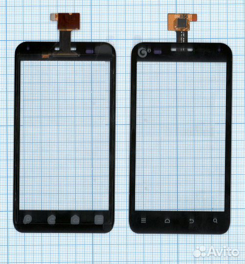 Тачскрин ZTE V807 YZ-CTP465-FPC-V1 черный