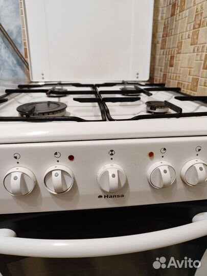 Плита электро- газовая бу hansa