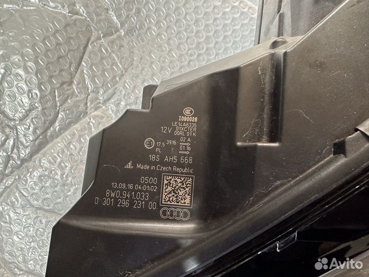 Фара на Ауди а4 б9