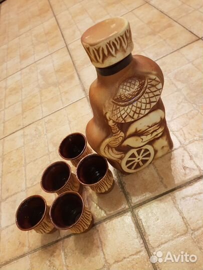 Керамический набор для вина, водки