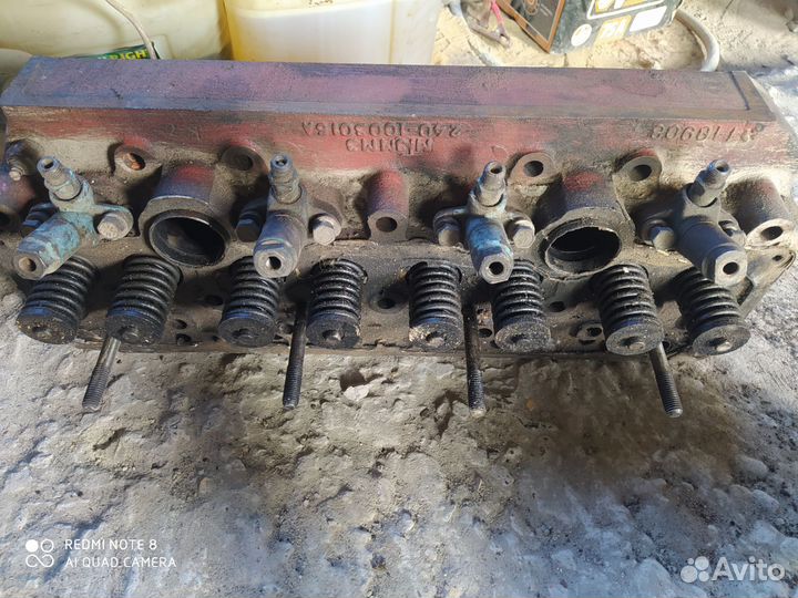 Головка блока цилиндров от ммз 240