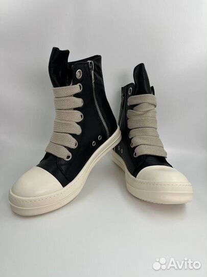 Rick Owens кеды ramones drkshdw jumbo hexagram