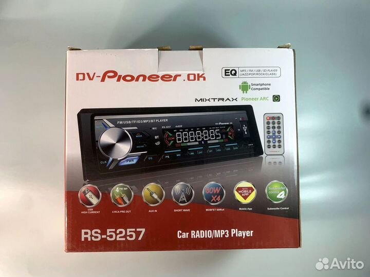 Новая магнитола Pioneer