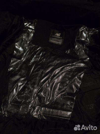 Пуховик NB с патчами