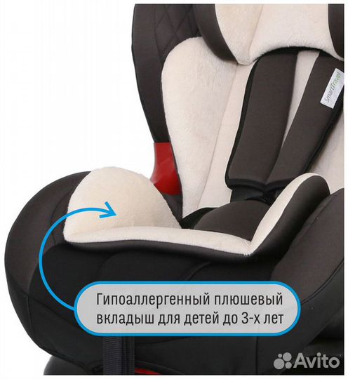 Автокресло 9-25кг Smart Travel Premier Smoky