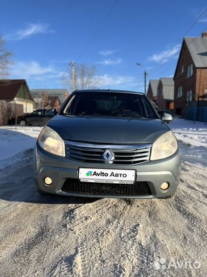 Renault Sandero 1.6 МТ, 2010, 140 000 км