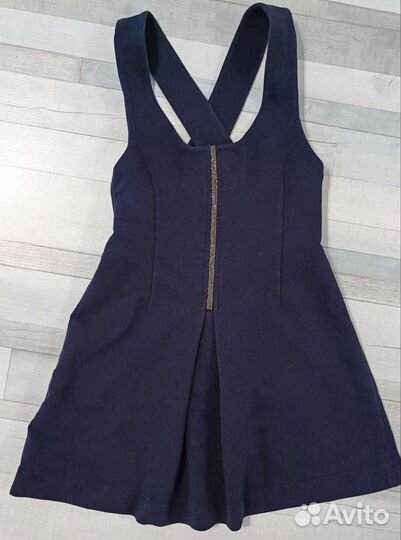 Школьная форма для девочки 128 пакетом синяя