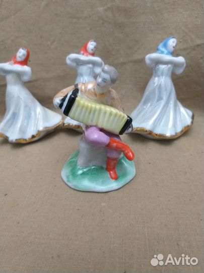 Статуэтки Плясуньи, Дулёво, СССР