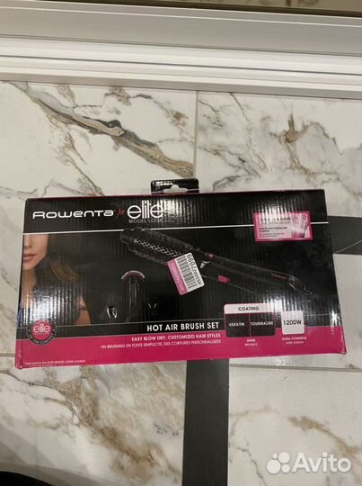Фен щетка rowenta