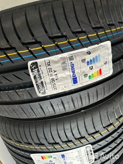 Continental PremiumContact 6 275/35 R22 и 315/30 R22