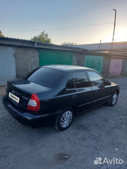 Hyundai Accent 1.5 МТ, 2005, 150 000 км