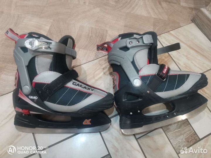 Коньки хоккейные раздвижные для мальчика