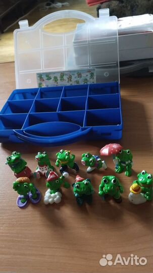 Серия бегемоты, акулы, медведи, лягушки, поросята