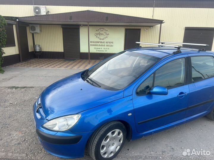 Peugeot 307 1.6 МТ, 2001, 217 000 км