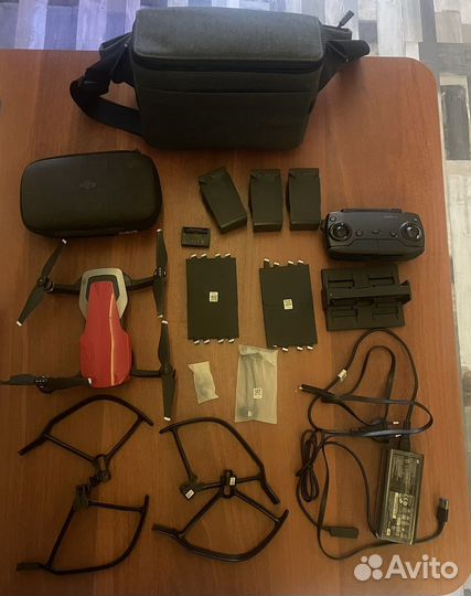 Квадрокоптер dji mavic air на запчасти, аксессуары