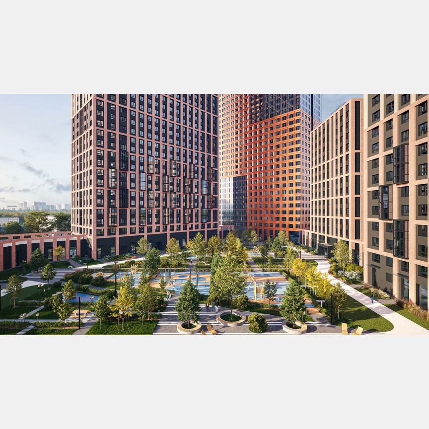 1-к. квартира, 35 м², 28/45 эт.