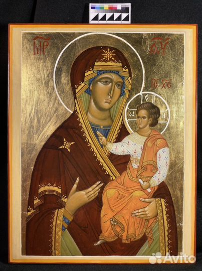Икона ручной работы Богоматерь Смоленская