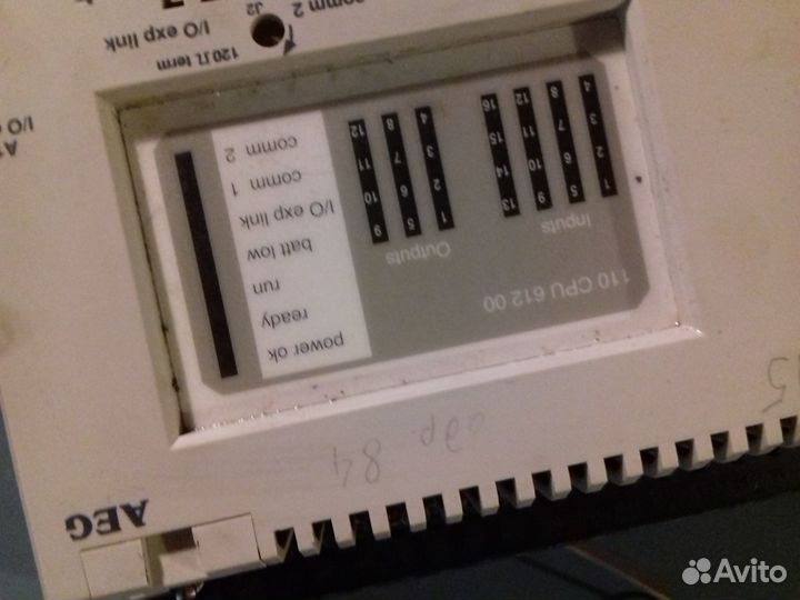 AEG Modicon micro 110cpu61200