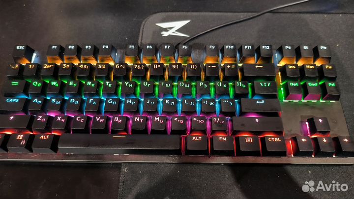 Клавиатура игровая, (BOX Blue Switch