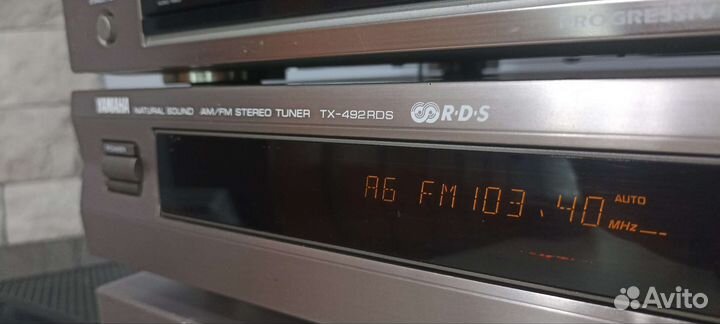 Аппаратура Yamaha. CDX-596, DVD-S657, TX-492RDS