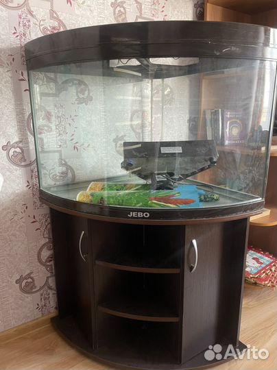 Аквариум с тумбой jebo 200л