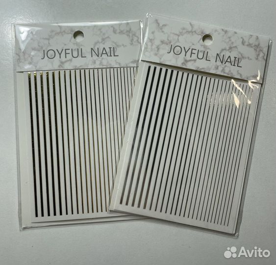 Слайдеры наклейки для дизайна ногтей