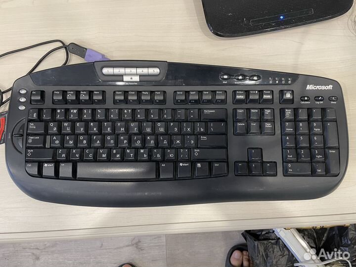 Клавиатура Microsoft мультимедийная