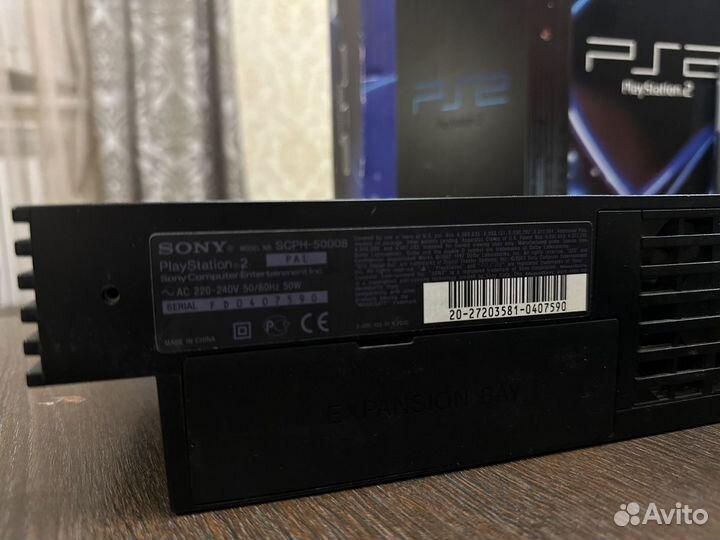 Sony playstation 2 fat не прошитая