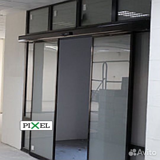 Двери Алютех автоматические