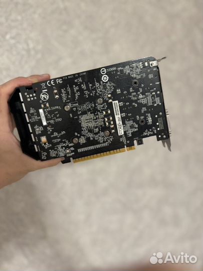 Видеокарта gigabyte GTX 1050 TI 4GB gddr5