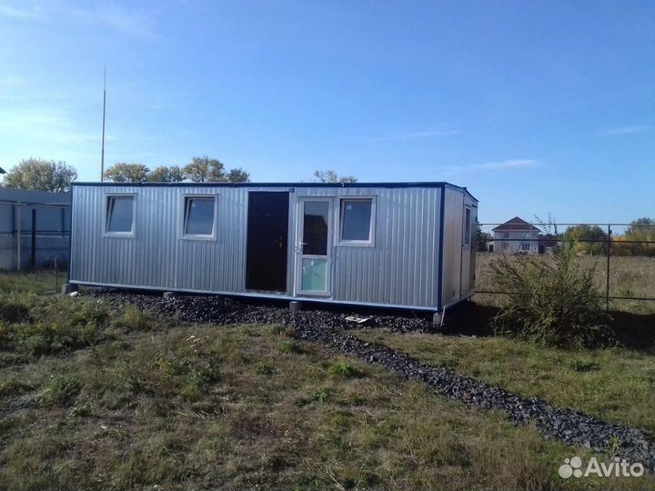 Бытовка хозблок по безналу для строителей