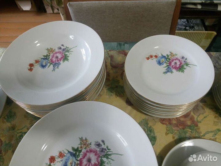 Набор столовой посуды Kahla GDR