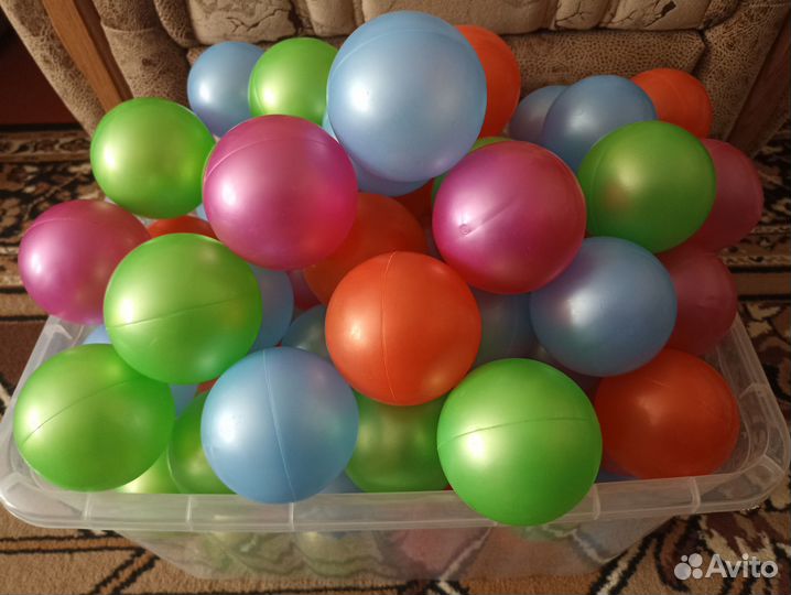 Шарики для сухого бассейна 100шт