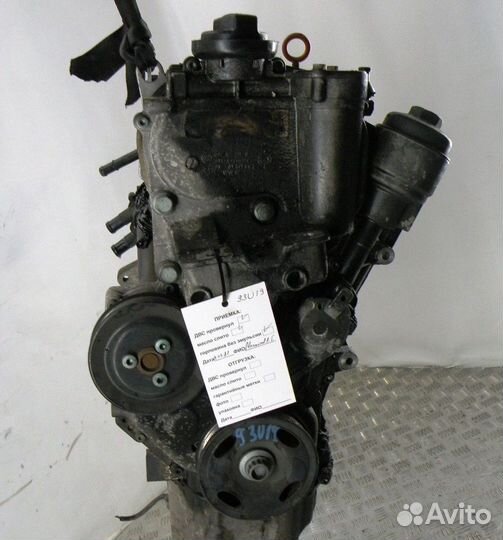 Двигатель BLF Audi A3 8P 1,6 FSI 116 л.с