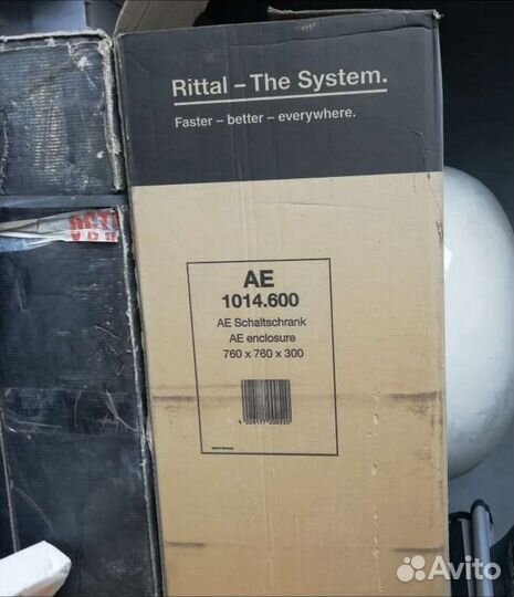 Rittal AE 1014600 Шкаф, нерж.сталь 760x760x300mm