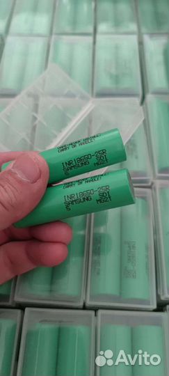 Li-ion аккумуляторы Samsung 18650 25P