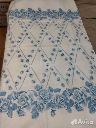 Покрывало или простынь СССР лён новые