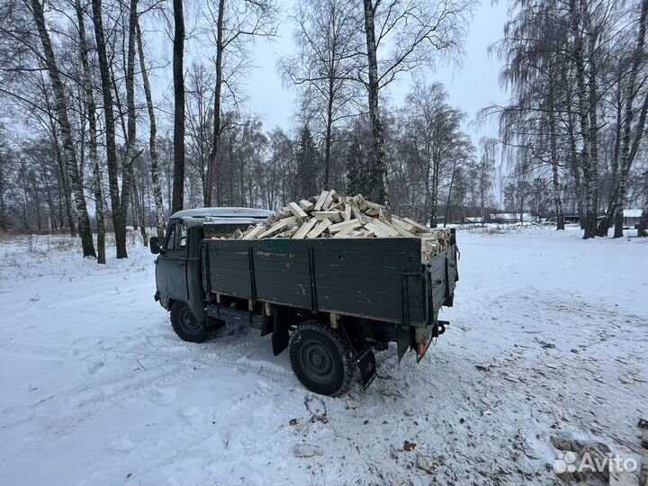 Дрова березовые колотые