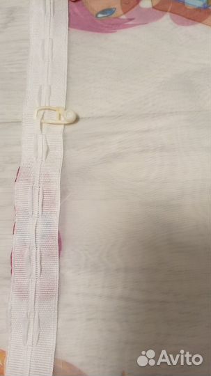 Тюль вуаль белый бу