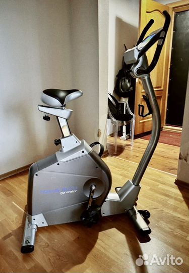 Велотренажер Oxygen Nexus Guru UB HRC, серый